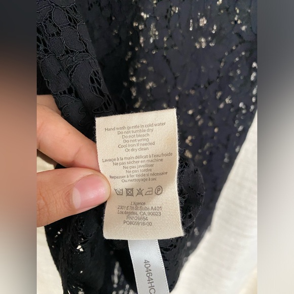 L’agence Daisie Black lace blouse - Picture 11 of 12